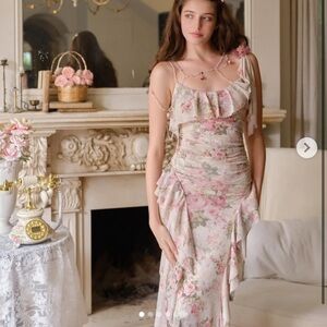 NWT Lacemade Covenant of Bouquets Dress in L